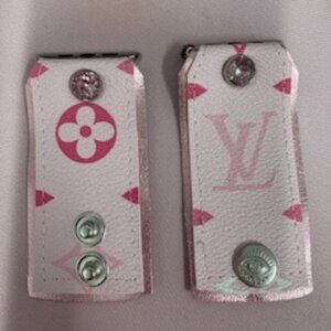 Louis Vuitton Pink and White Women's Watch